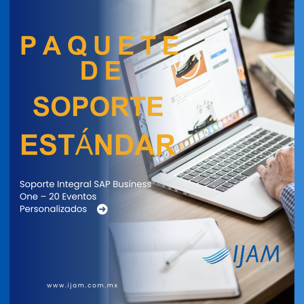 Paquete de Soporte SAP Business One Estándar – Asesoría Funcional y Técnica