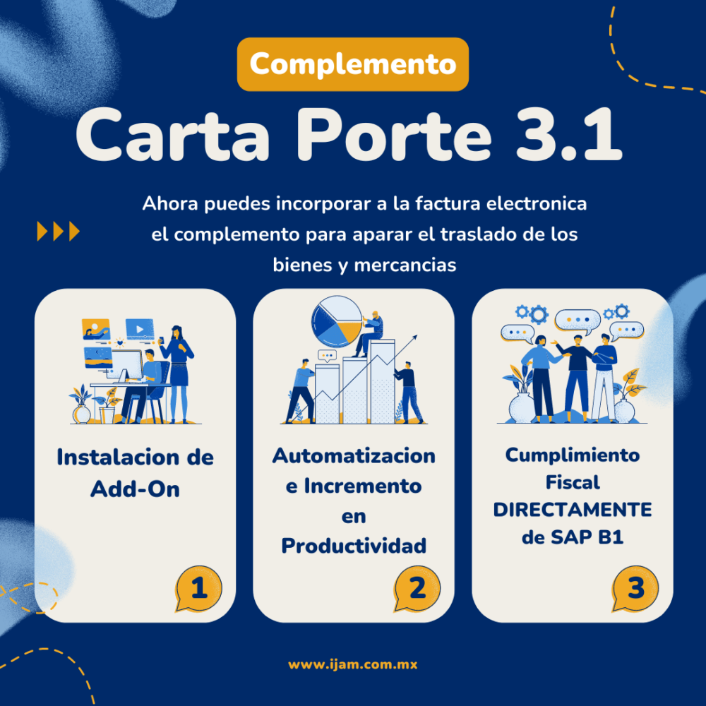 Add-on SAP Business One - Complemento Carta Porte para Cumplimiento Fiscal